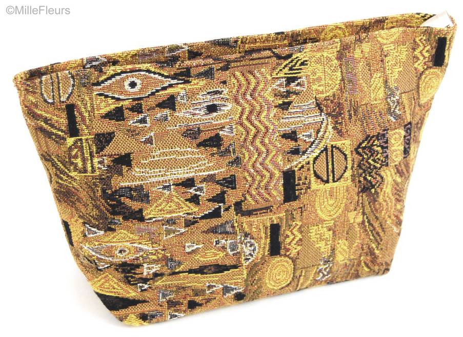 Klimt II Sacs de Maquillage Chefs-d'œuvre - Mille Fleurs Tapestries