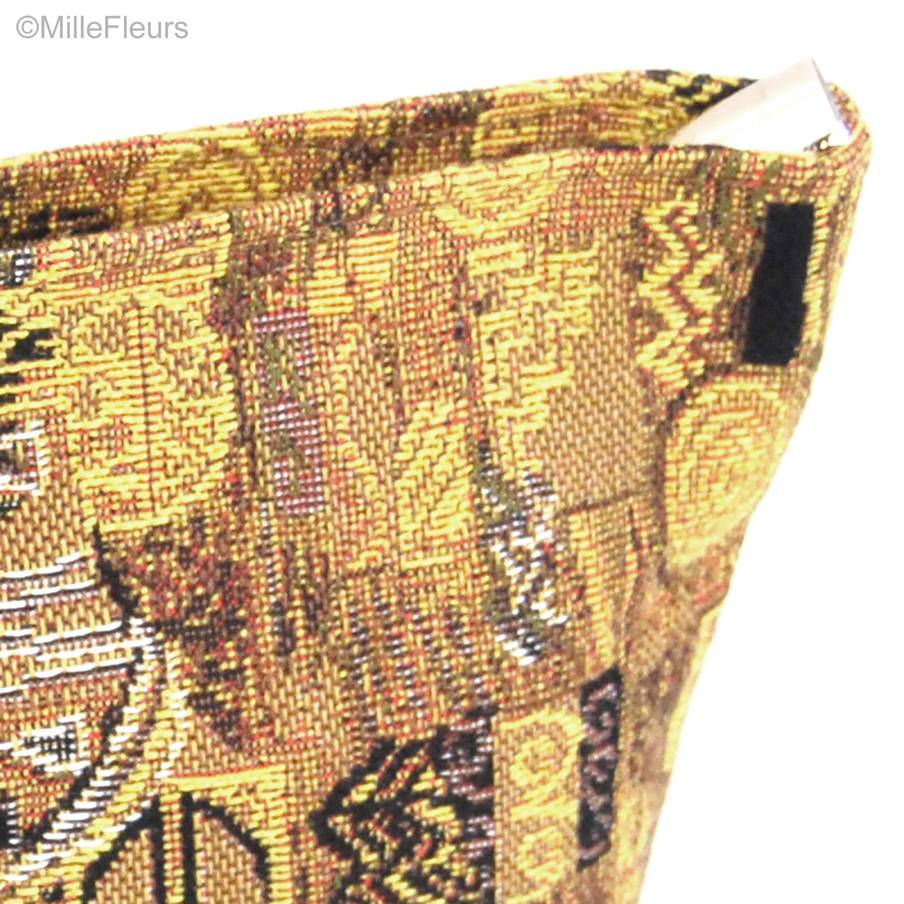 Klimt II Bolsas de Maquillaje Obras Maestras - Mille Fleurs Tapestries