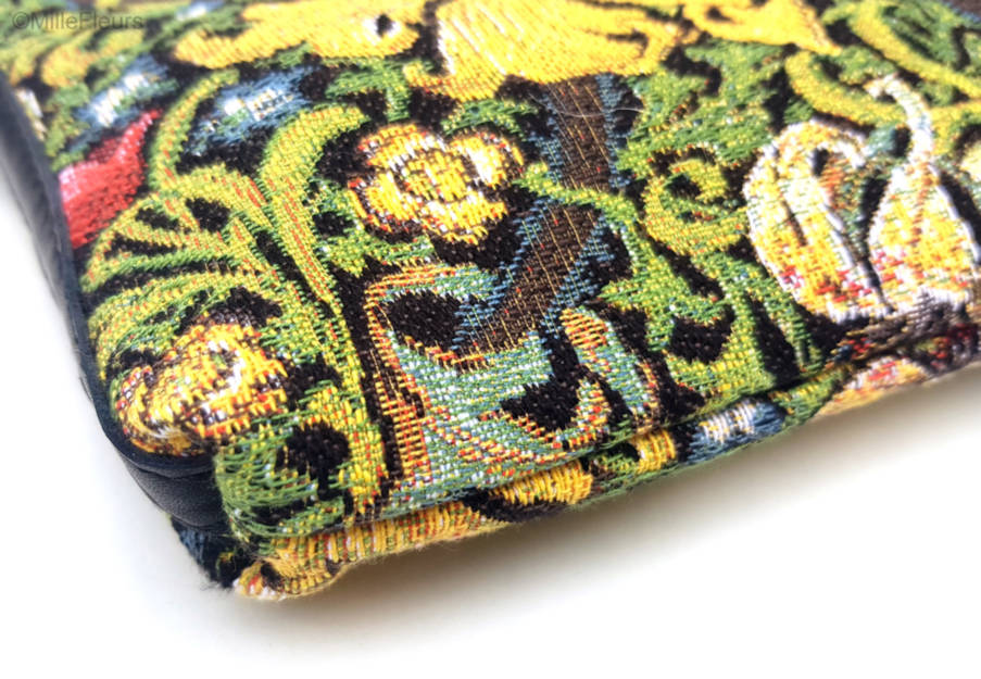 Golden Lily (William Morris), verde Bolsas William Morris - Mille Fleurs Tapestries
