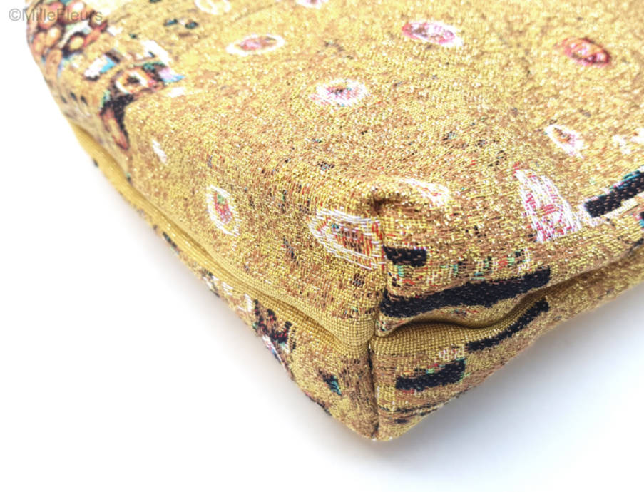 Klimt Clothing Tote Bags Gustav Klimt - Mille Fleurs Tapestries
