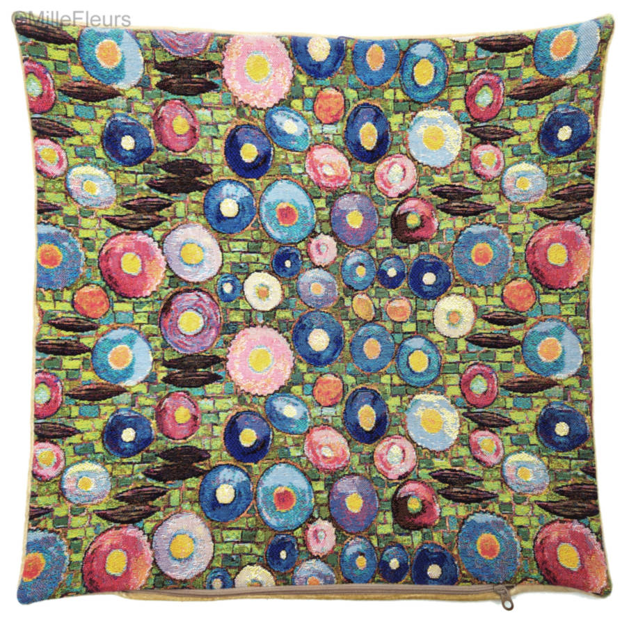 Circles (Gustav Klimt) Tapestry cushions Gustav Klimt - Mille Fleurs Tapestries