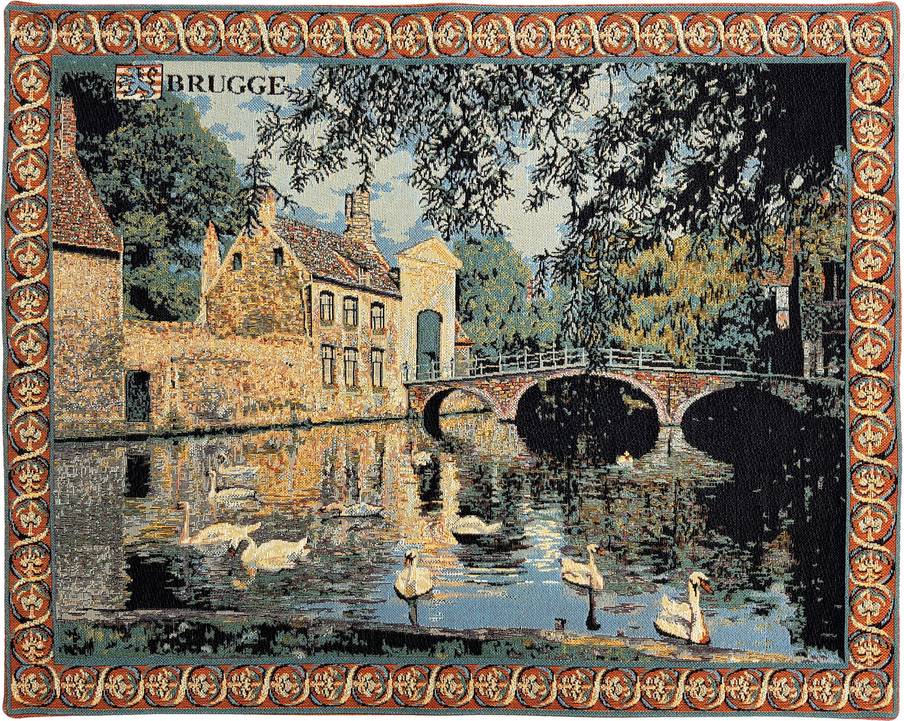 Béguinage, Bruges Tapisseries murales Bruges et la Flandre - Mille Fleurs Tapestries