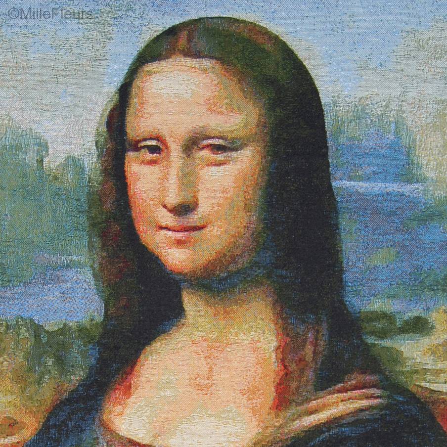 Mona Lisa (Leonardo Da Vinci) Tapisseries murales Chefs-d'œuvre - Mille Fleurs Tapestries