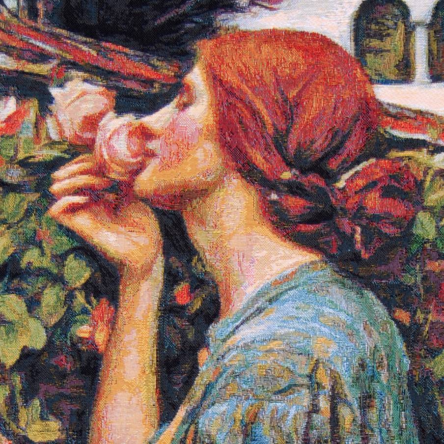 Âme de la Rose (Waterhouse) Tapisseries murales Chefs-d'œuvre - Mille Fleurs Tapestries