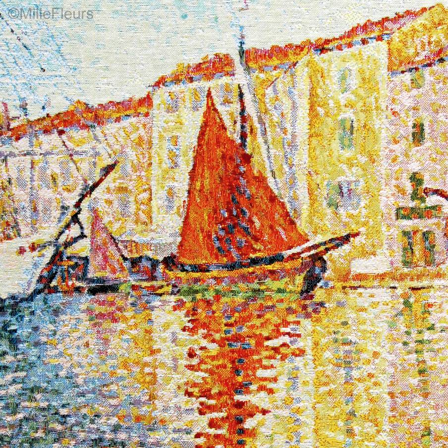 Saint-Tropez (Signac) Wandtapijten Meesterwerken - Mille Fleurs Tapestries