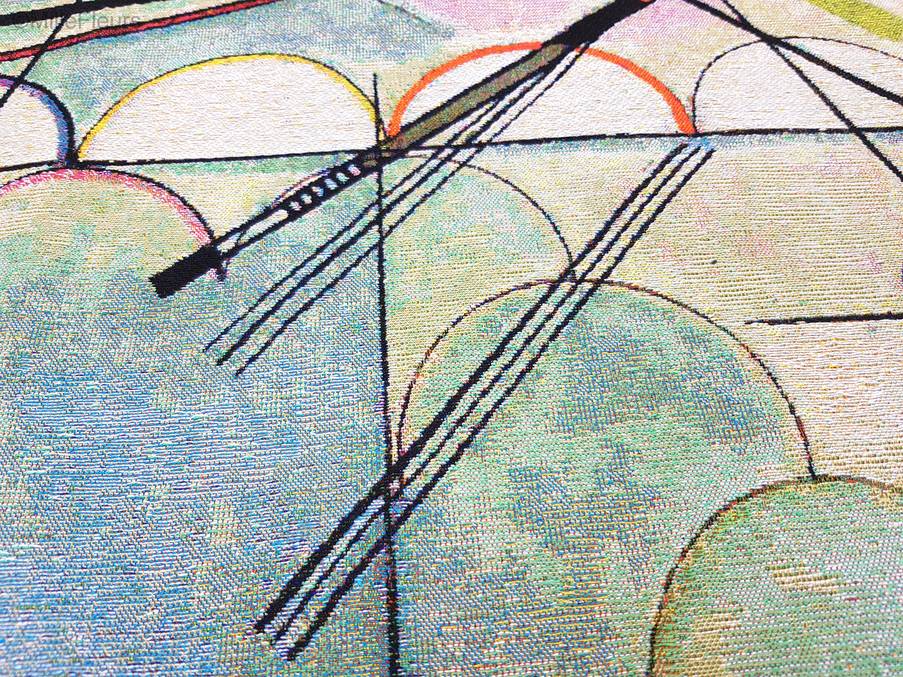 Composición VIII (Kandinsky) Tapices de pared Obras Maestras - Mille Fleurs Tapestries