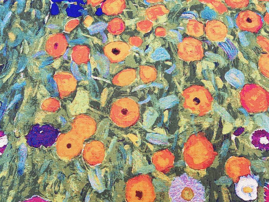 Jardin de Fleurs (Klimt) Tapisseries murales Gustav Klimt - Mille Fleurs Tapestries