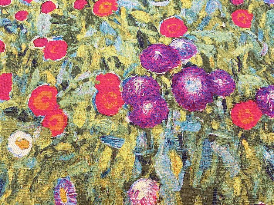 Jardin de Fleurs (Klimt) Tapisseries murales Gustav Klimt - Mille Fleurs Tapestries