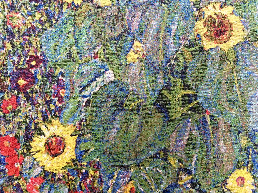 Jardín Campestre (Klimt) Tapices de pared Gustav Klimt - Mille Fleurs Tapestries
