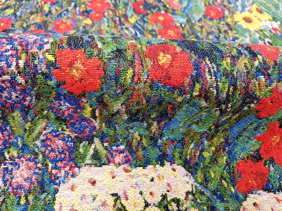 Jardín Campestre (Klimt) Tapices de pared Gustav Klimt - Mille Fleurs Tapestries