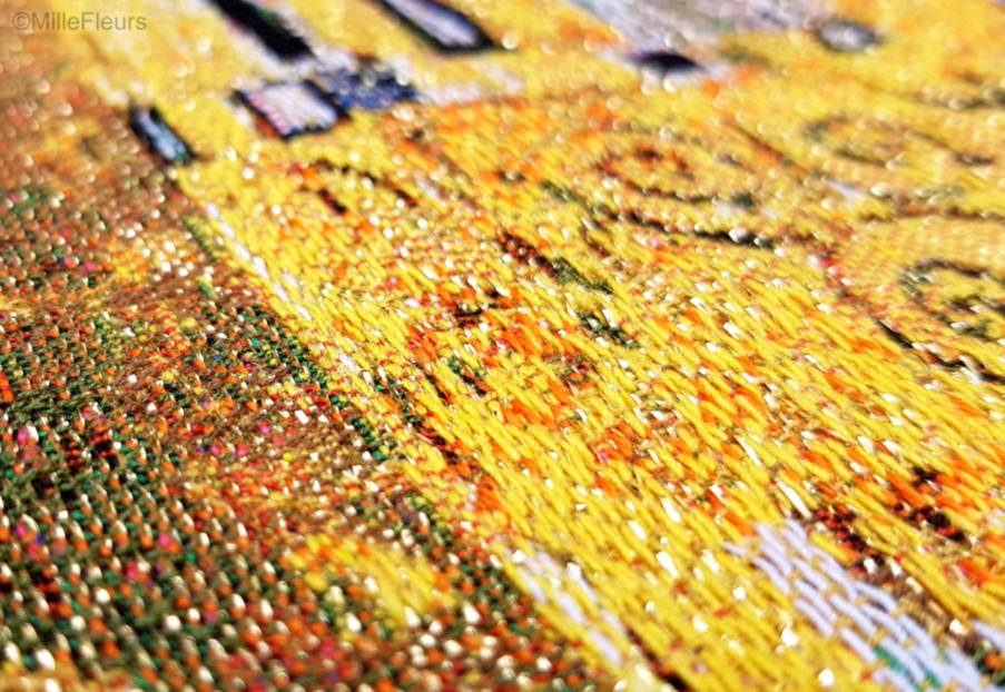 El Beso (Klimt) Tapices de pared Gustav Klimt - Mille Fleurs Tapestries