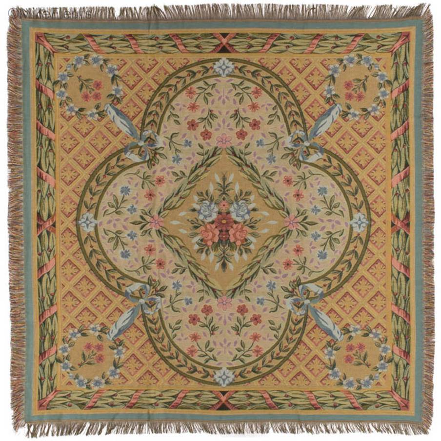 Savonnerie 1 Plaids Fleurs - Mille Fleurs Tapestries