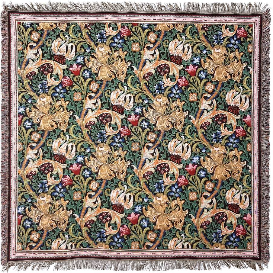 Golden Lily (William Morris) Plaids & Tafelkleden William Morris and Co - Mille Fleurs Tapestries