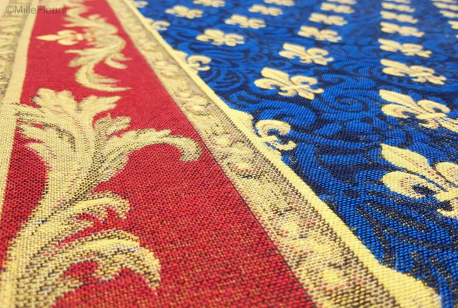 Fleur-de-lys Plaids & Tafelkleden Middeleeuws - Mille Fleurs Tapestries