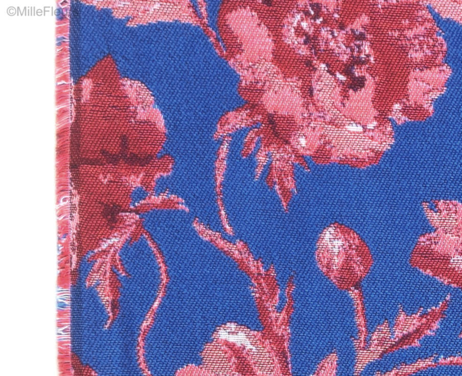 Klaprozen Sjaals - Mille Fleurs Tapestries