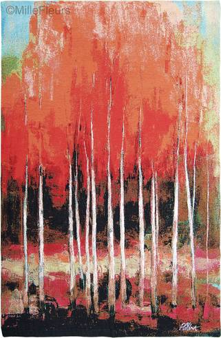 Birch Trees in Autumn