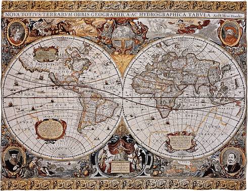 Antique Map (Janssonius)