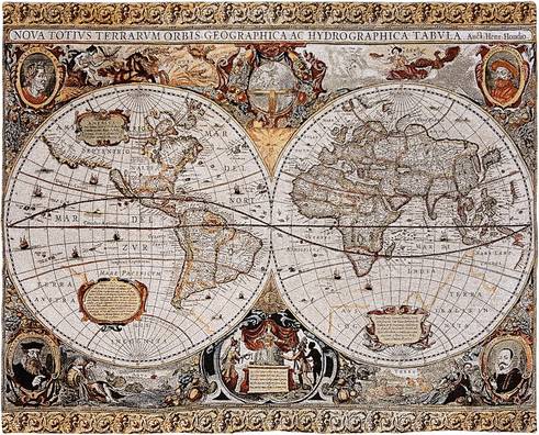 Antique Map (Janssonius)
