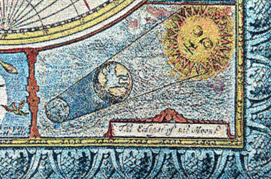 A New Map Wandtapijten Kaarten en Nautisch - Mille Fleurs Tapestries