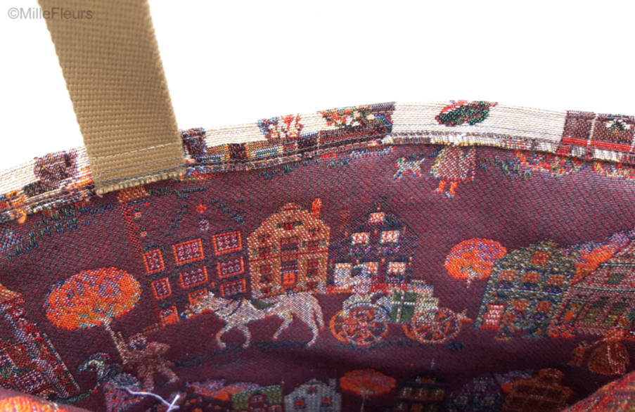 Lente in Brugge Shoppers Brugge - Mille Fleurs Tapestries