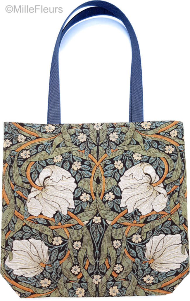 Pimpernel (William Morris), bleu Shoppers William Morris - Mille Fleurs Tapestries