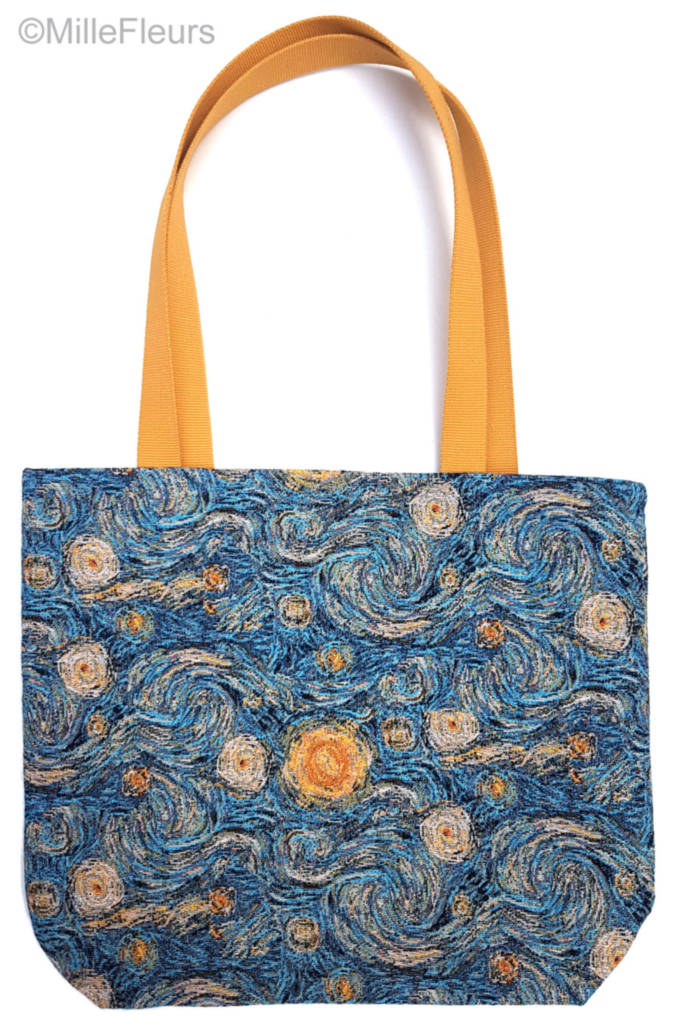 De Sterrennacht (Van Gogh) Shoppers Vincent Van Gogh - Mille Fleurs Tapestries