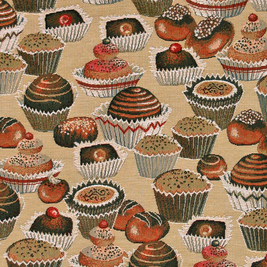 Pastelitos, beige Fundas de cojín *** ventas de liquidacion *** - Mille Fleurs Tapestries