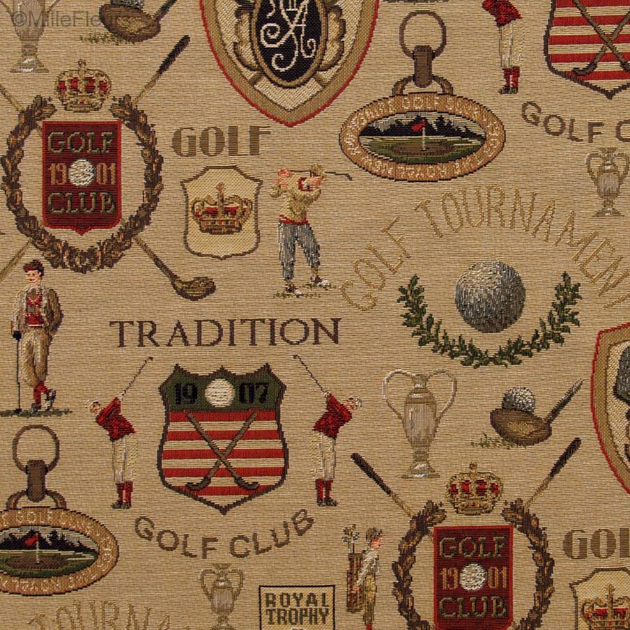 Golf Club Tapestry cushions *** clearance sales *** - Mille Fleurs Tapestries