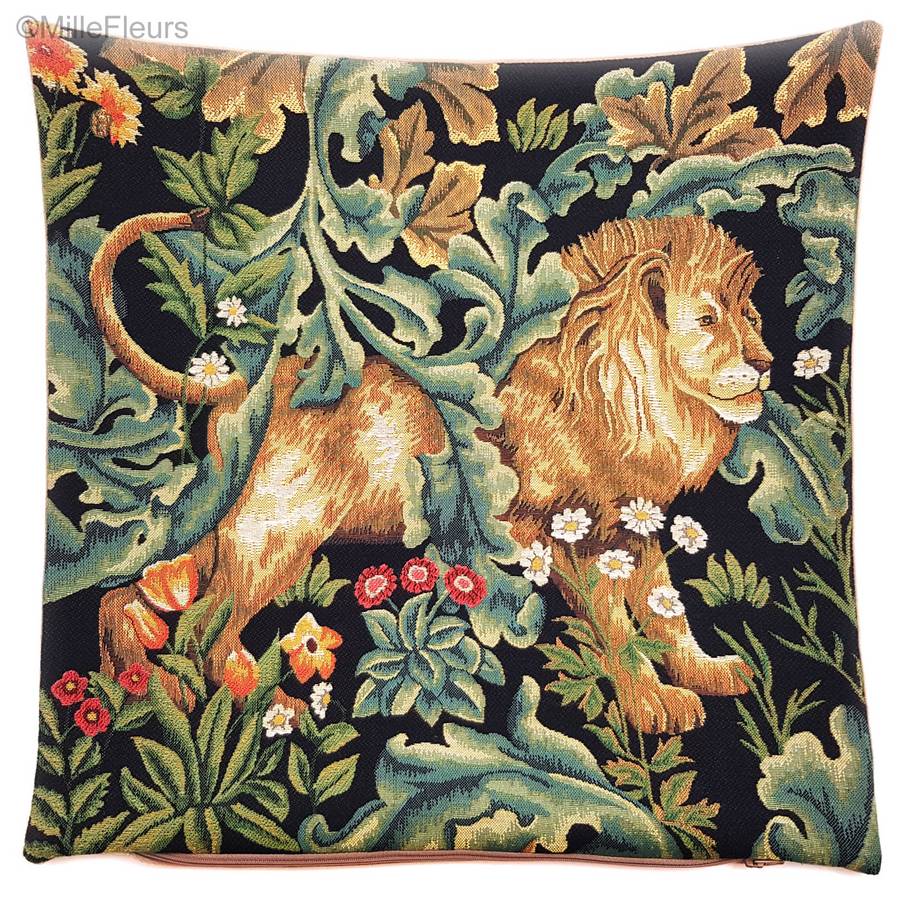 Leeuw (William Morris) Kussenslopen William Morris & Co - Mille Fleurs Tapestries