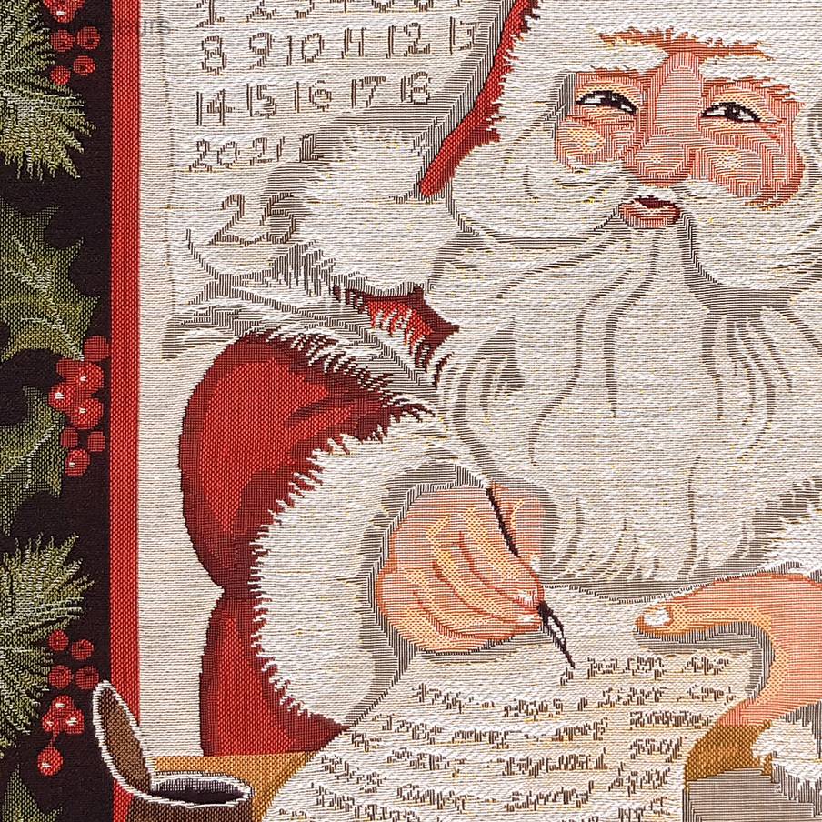 Santa Claus Letters Fundas de cojín Navidad & Invierno - Mille Fleurs Tapestries