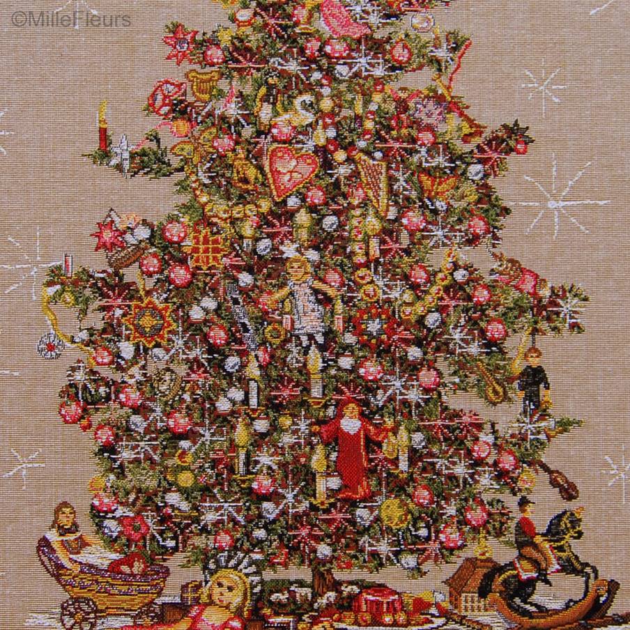 Christmas Tree Tapestry cushions Christmas & Winter - Mille Fleurs Tapestries
