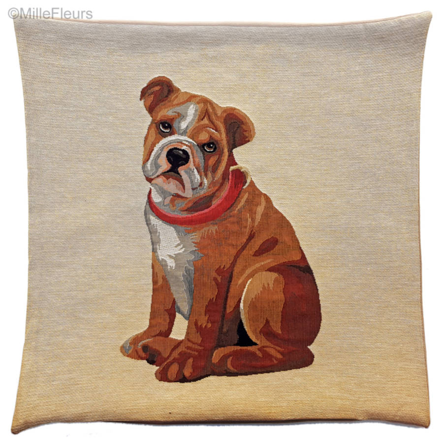 Boxer Tapestry cushions Dogs - Mille Fleurs Tapestries