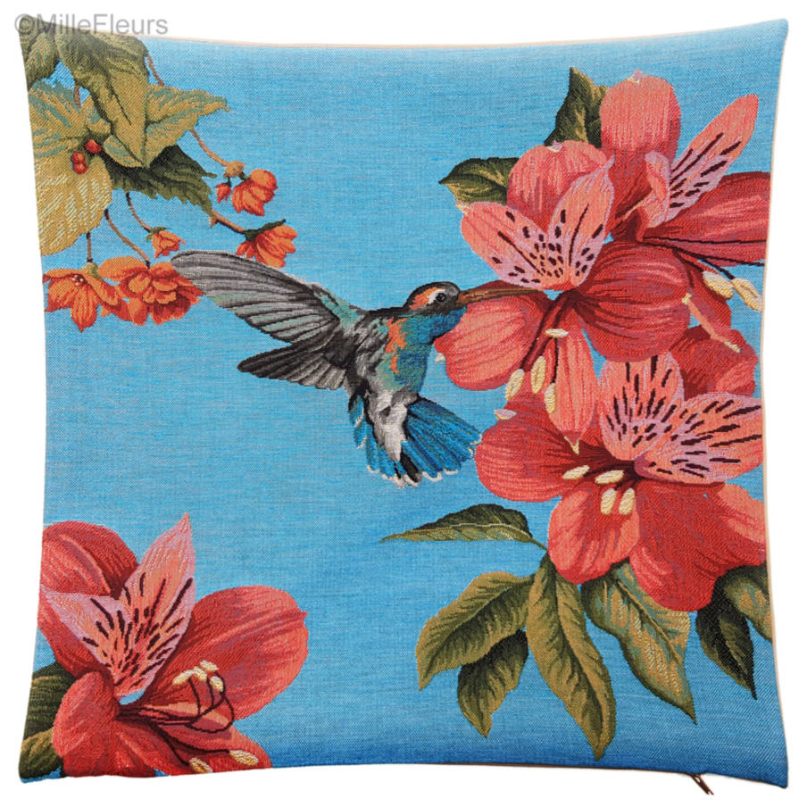 Kolibrie Kussenslopen Vogels - Mille Fleurs Tapestries