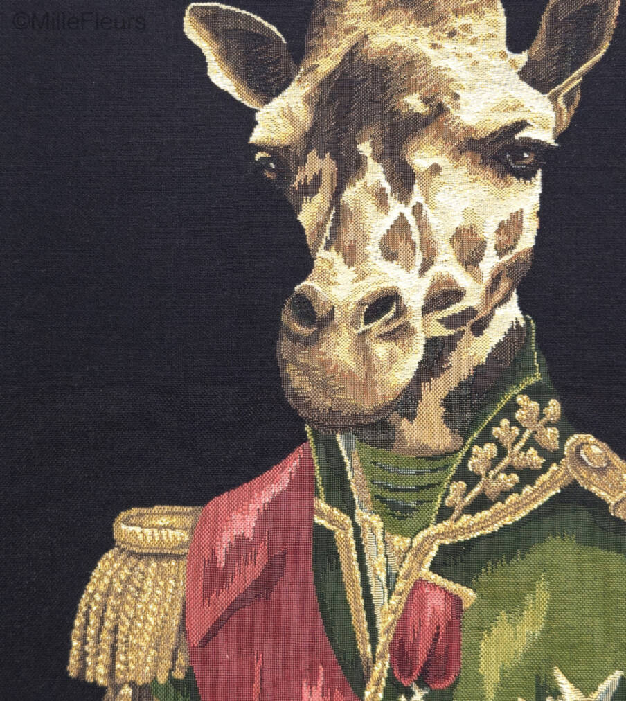 Aristofari Giraffe met glitter Sierkussens Dieren - Mille Fleurs Tapestries