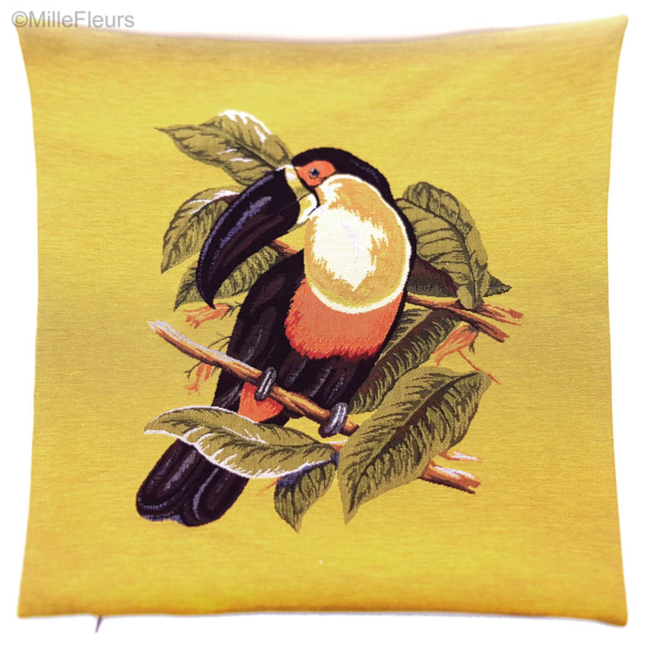 One Toucan Tapestry cushions Birds - Mille Fleurs Tapestries