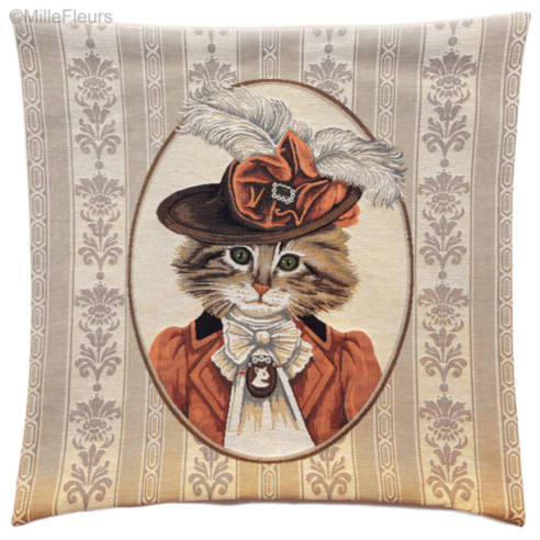 Victorian Cat Salmon Outfit