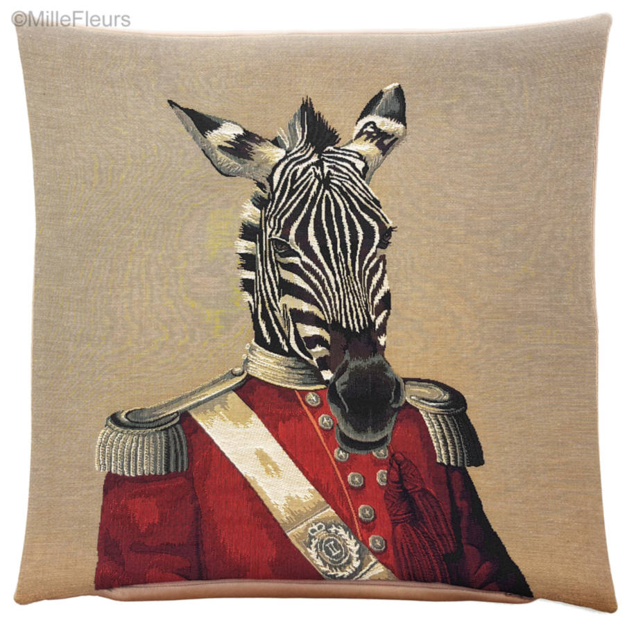 Aristofari Zebra Kussenslopen Dieren - Mille Fleurs Tapestries