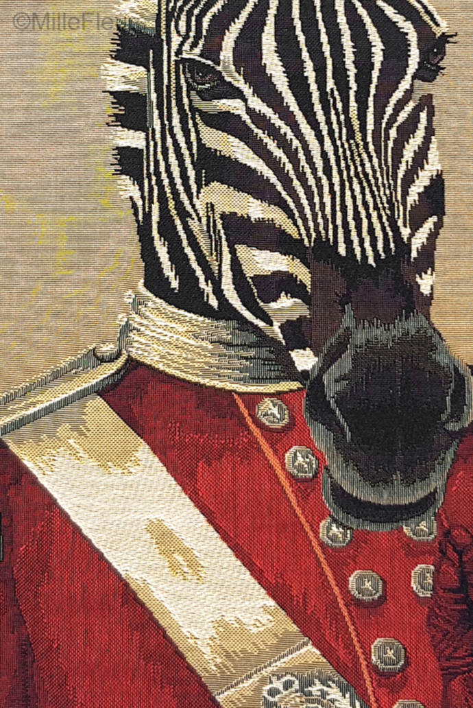 Aristofari Zebra Kussenslopen Dieren - Mille Fleurs Tapestries