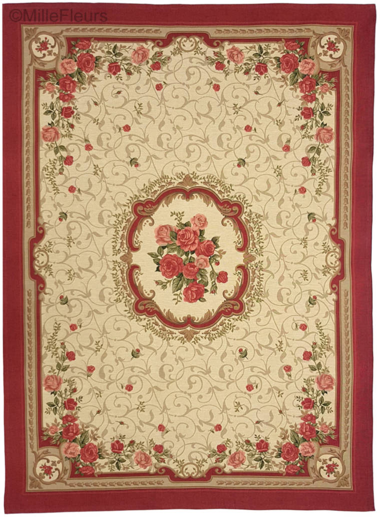 Classic Roses Throws & Plaids Floral - Mille Fleurs Tapestries