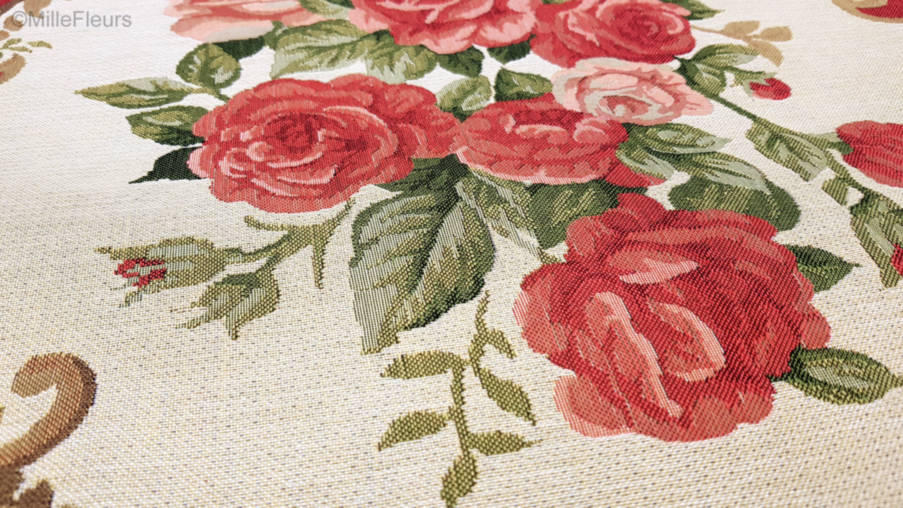 Klassieke Rozen Plaids & Tafelkleden Bloemen - Mille Fleurs Tapestries