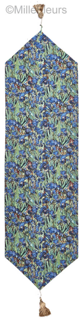 Lirios (Van Gogh) Caminos de mesa Flores - Mille Fleurs Tapestries