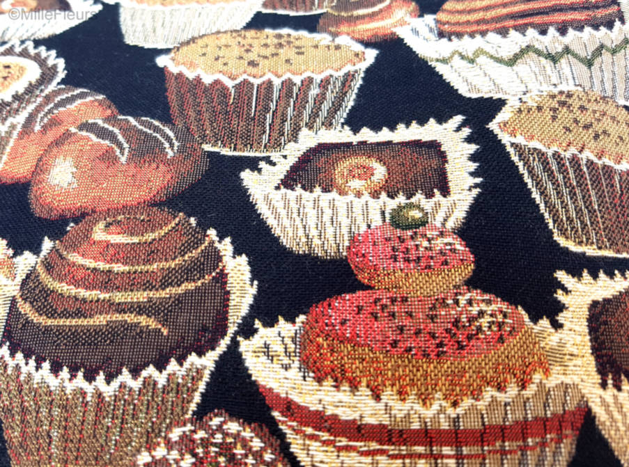 Belgian Chocolates Tote Bags Bruges and Belgium - Mille Fleurs Tapestries