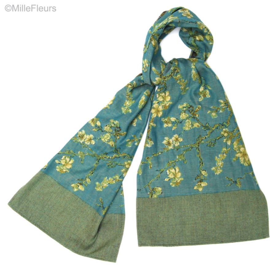 Amandel (Van Gogh) Accessoires Sjaals - Mille Fleurs Tapestries