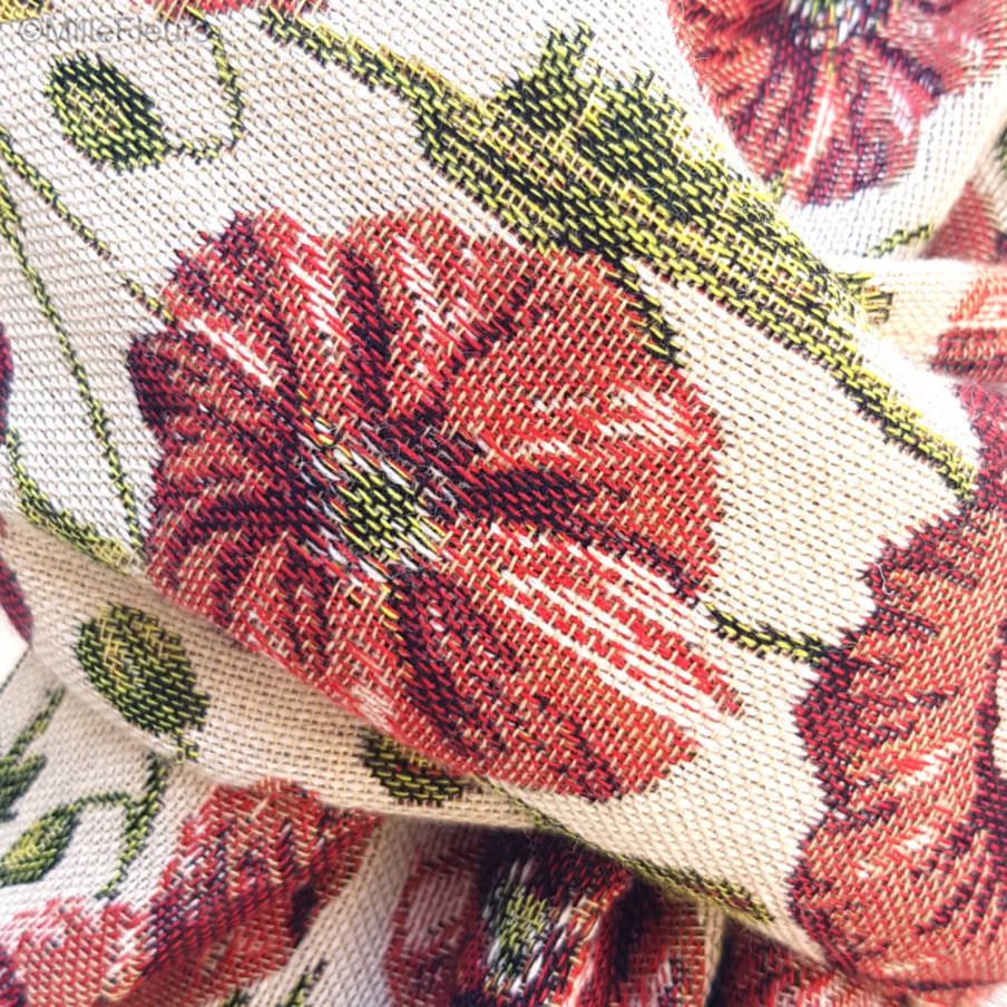 Poppies Scarves - Mille Fleurs Tapestries