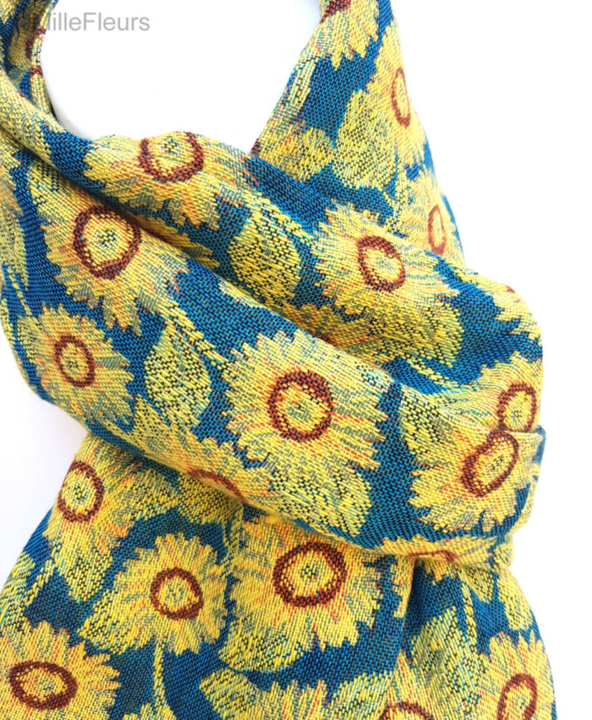 Tournesols Foulards - Mille Fleurs Tapestries