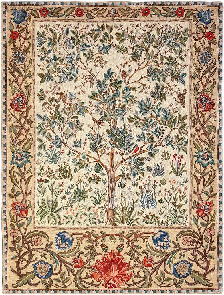 beige - Tree of Life - William Morris and Co - Wall tapestries - Mille ...