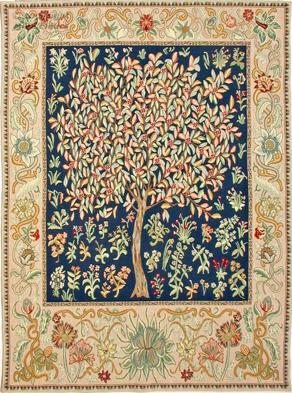 Arbre de Vie (William Morris) Tapisseries murales William Morris & Co - Mille Fleurs Tapestries