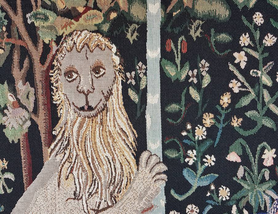 Het Zicht Wandtapijten Dame en de Eenhoorn - Mille Fleurs Tapestries