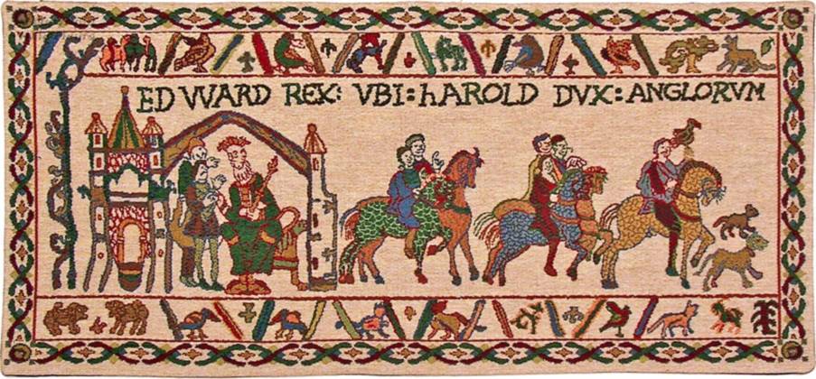 Edward Rex Wall tapestries Bayeux Tapestry - Mille Fleurs Tapestries
