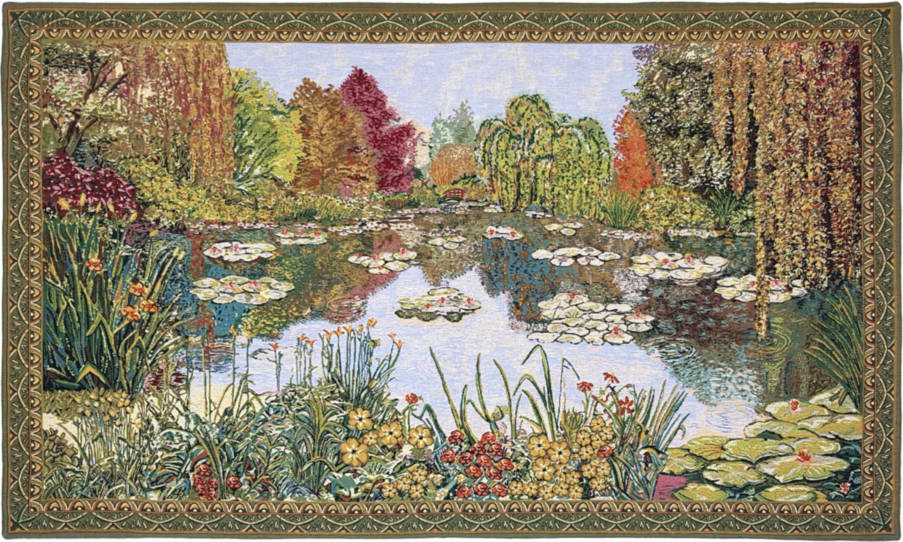 Parc de Monet Tapices de pared Castillos y Jardines - Mille Fleurs Tapestries